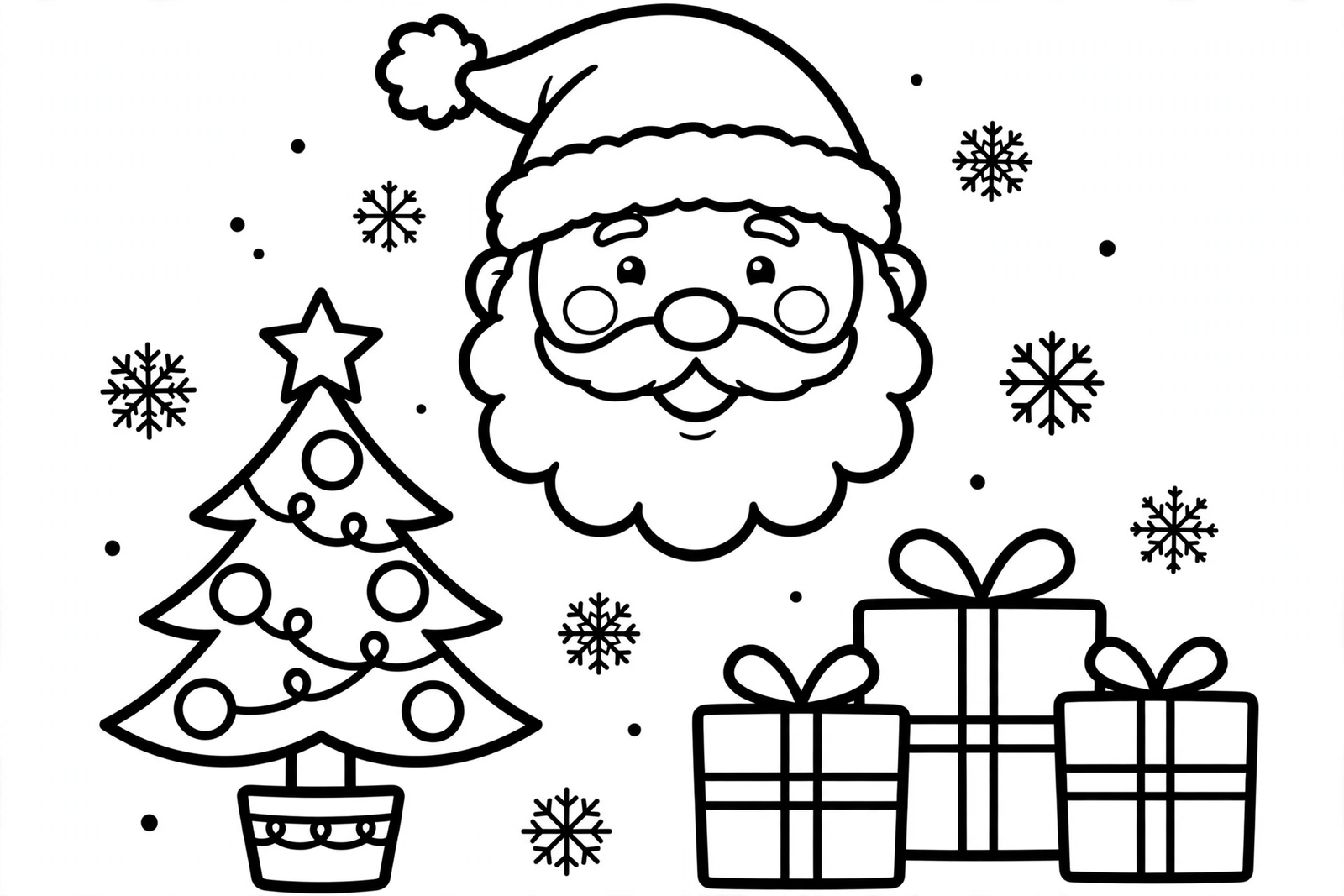 Christmas coloring pages