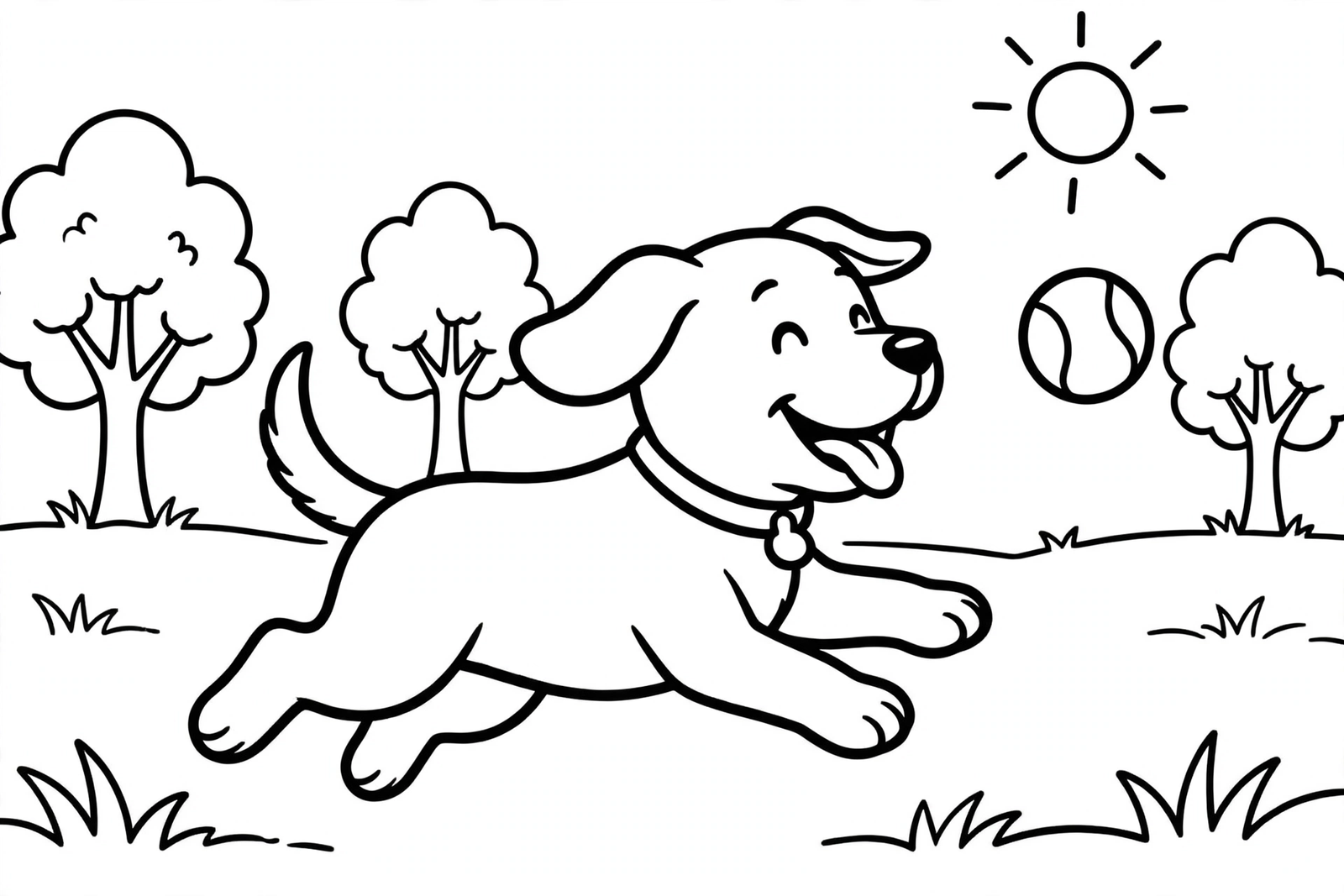 Color Puppy at the Park online