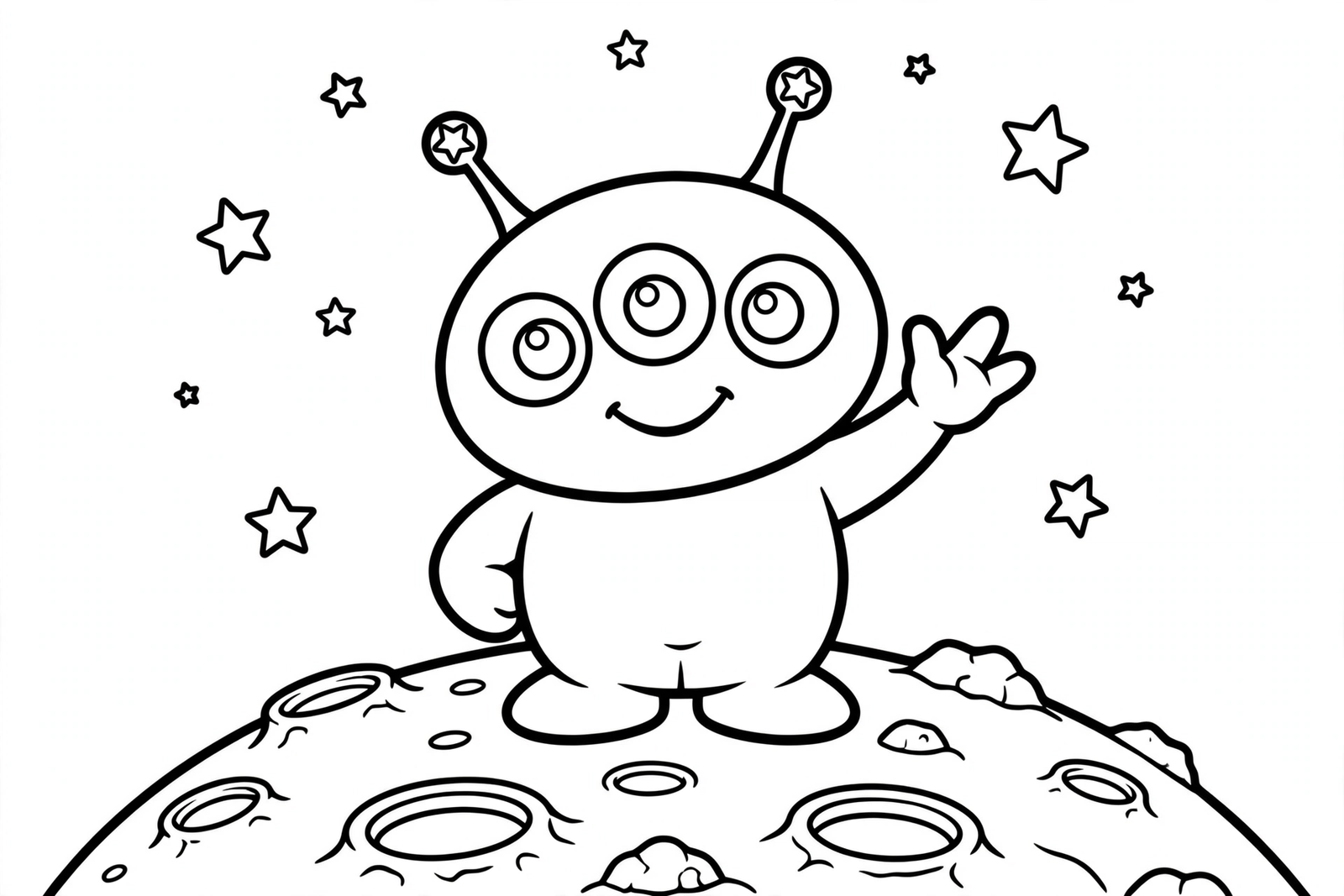 Color Cute Alien online