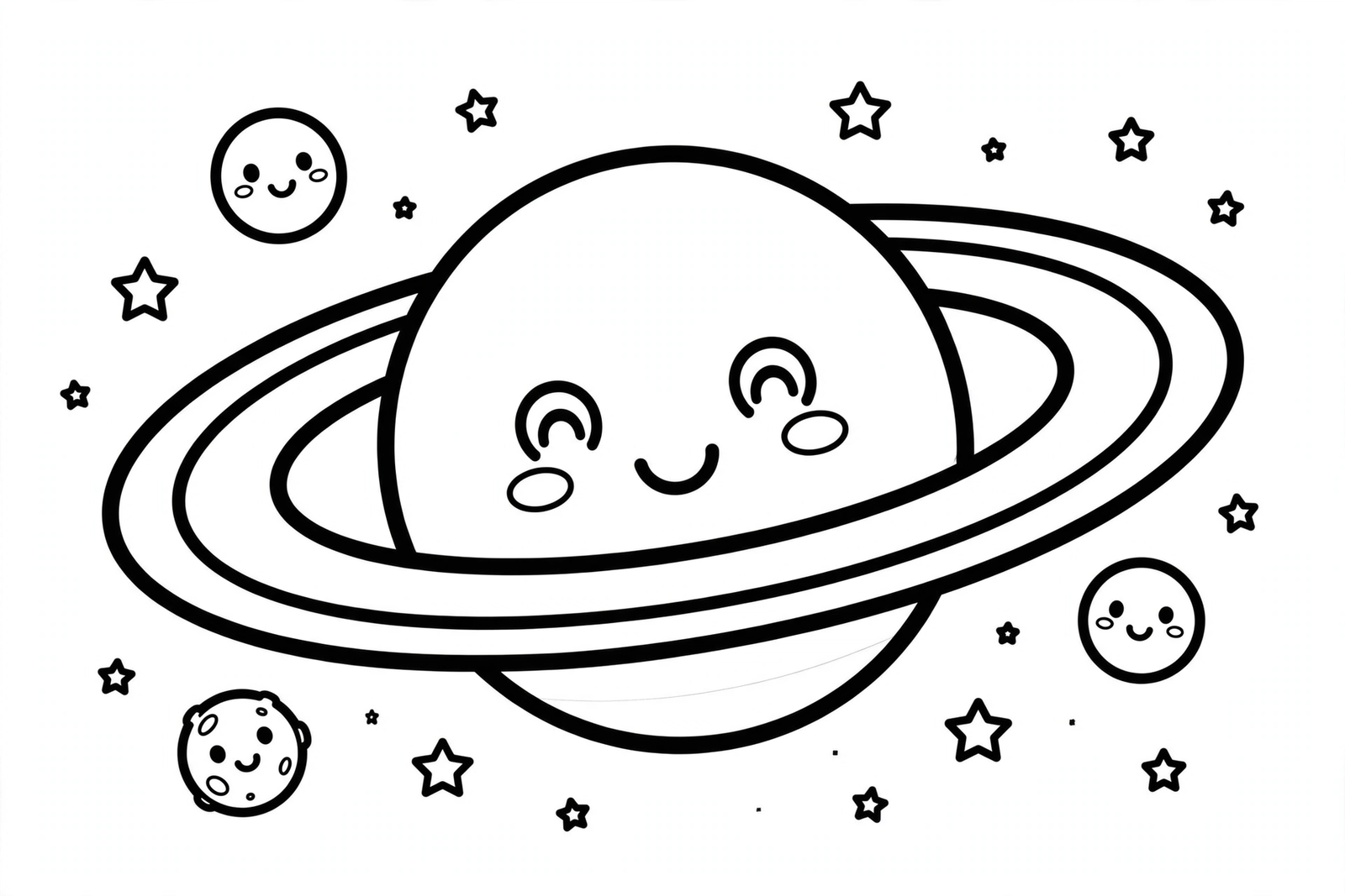 Color Planet Saturn online