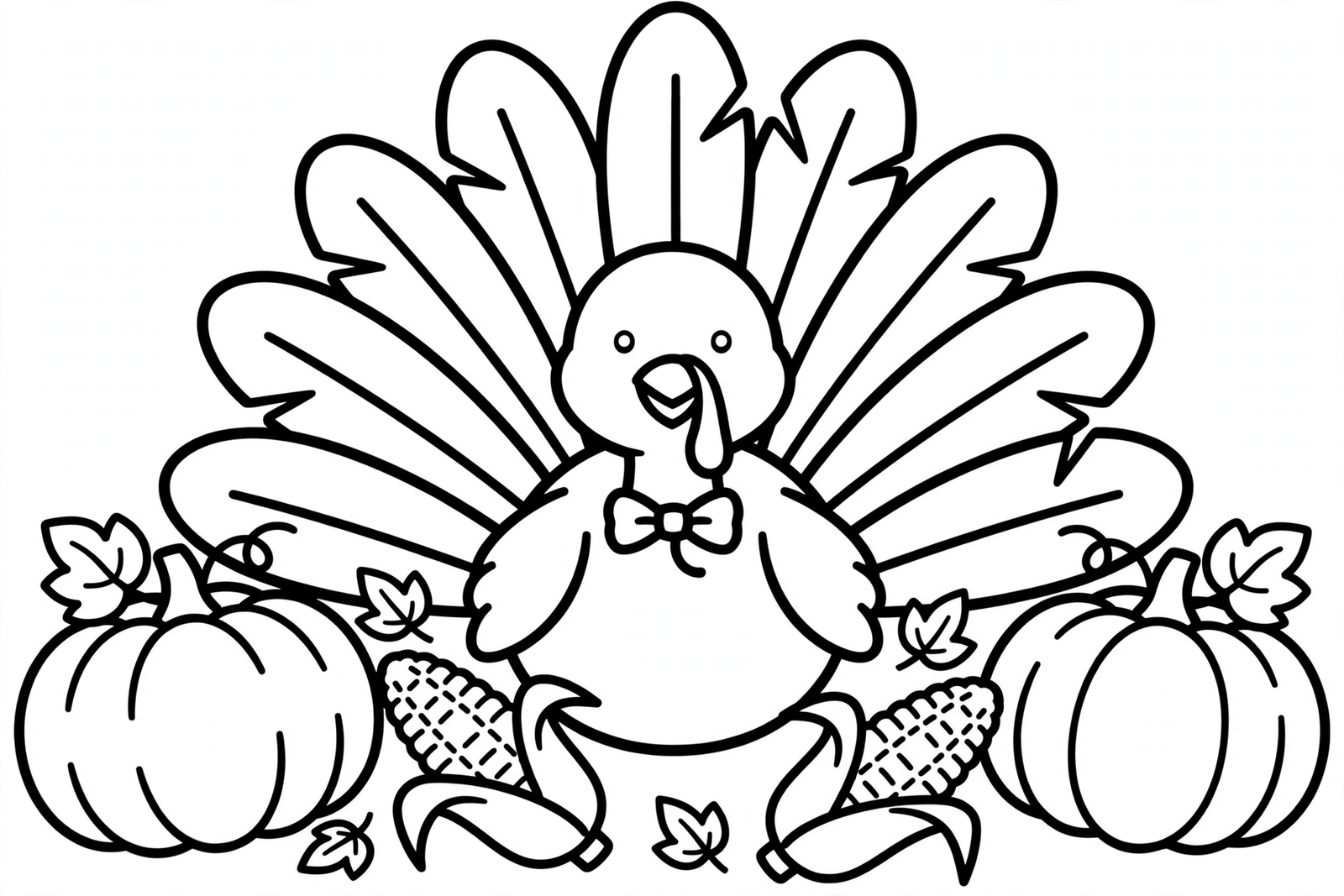 Thanksgiving coloring pages